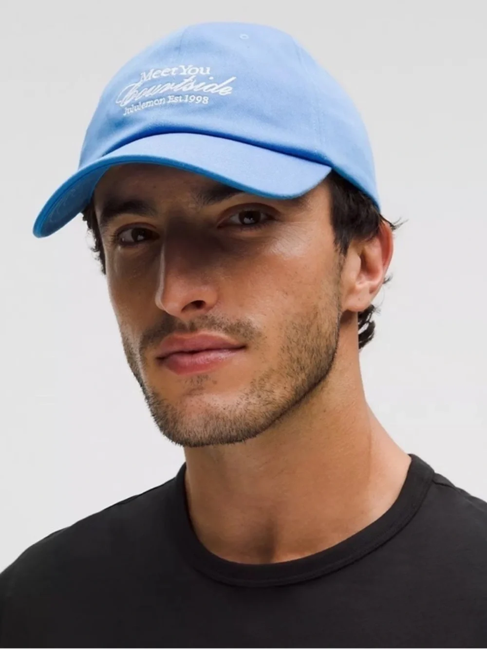 NWT $38 Lululemon Classic Unisex L/XL Ball Cap Pool Blue/White